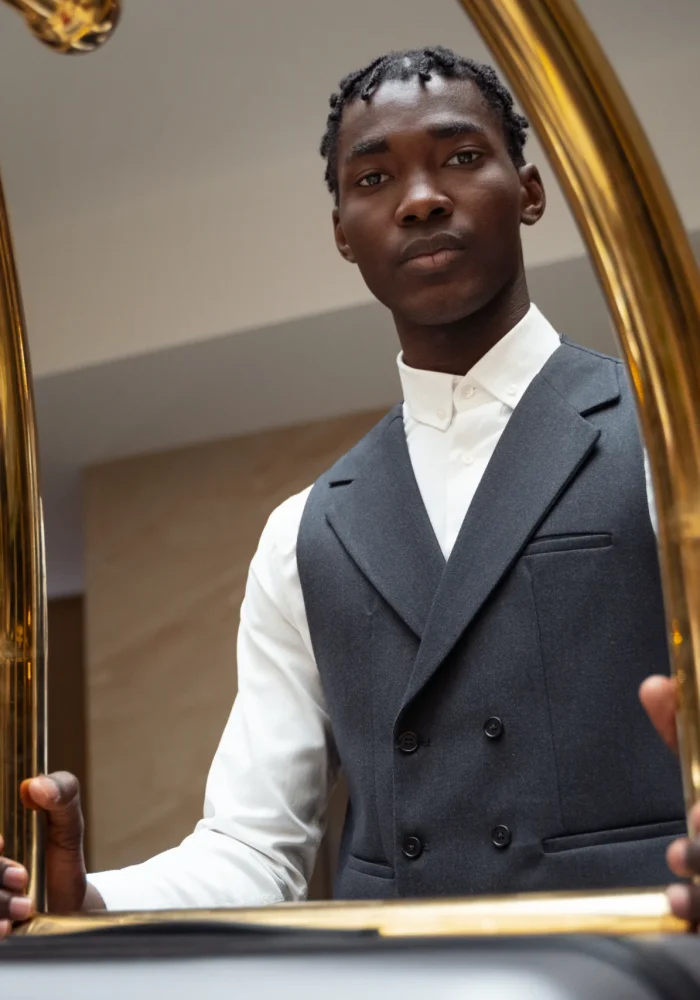 low-angle-man-working-hotel